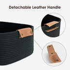 CHICVITA Large Woven Rope Gift Basket - Image 4