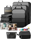 Veken 11 Set Compression Packing Cubes Garment Bags by Veken