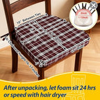 AAAAAcessories Chair Cushions for Dining Chairs - Image 2
