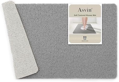 Asvin Soft Textured Bath, Tub Mat, 24x16 Inch Rectangular, Phthalate Free by Unknown