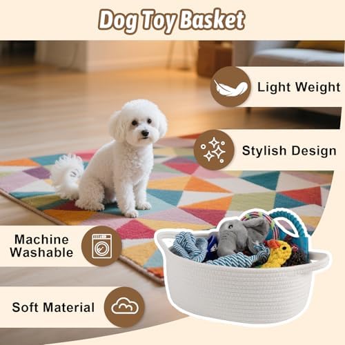 OIAHOMY Small Woven Basket - Image 4
