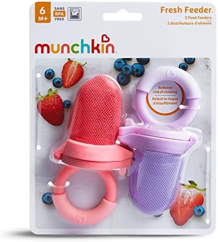 Munchkin Baby Feeder, 2 Pack, Coral/Purple - Image 3