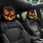 Funny Cartoon car headrest Cover, 2 Pieces Set of Cute Funny Eyes, Suitable - Image 5