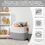 Goodpick 50L Large Woven Rope Storage Basket - Image 5