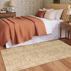 Neutral Tan Tree of Life 2x6 Runner Rug - Image 4