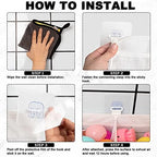 Austion Original Two Compartment Easy-access Mesh Bath Toy Organizer - Image 6