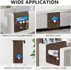 Remote Control Holder, Anti Slip Armchair Caddy Couch Caddy - Image 4
