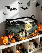 Essme Rectangular Halloween Basket, Kids Storage Bins Organizer - Image 4