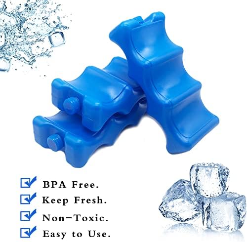 3 Pack Breastmilk Ice Pack, Reusable Ice Packs - Image 3