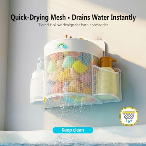 Austion Hanging Bath Toy Storage - Image 2