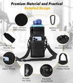 Nuovoware Magnetic Gym Bag, Water Bottle Carrier Holder - Image 3