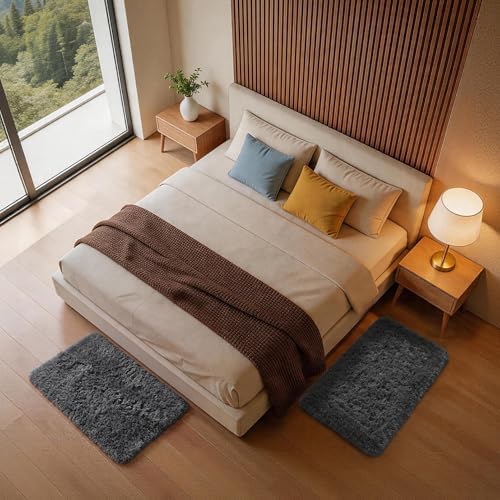 Ophanie Small Rug Washable Non Slip Throw Bedside Area Rugs, Fluffy Soft Mini - Image 5