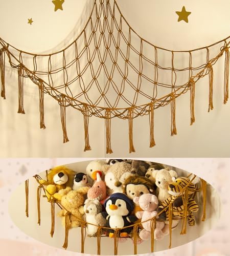 mirolam Stuffed Animal Hammock-Large Stuffed Animal Net by MirolamUS