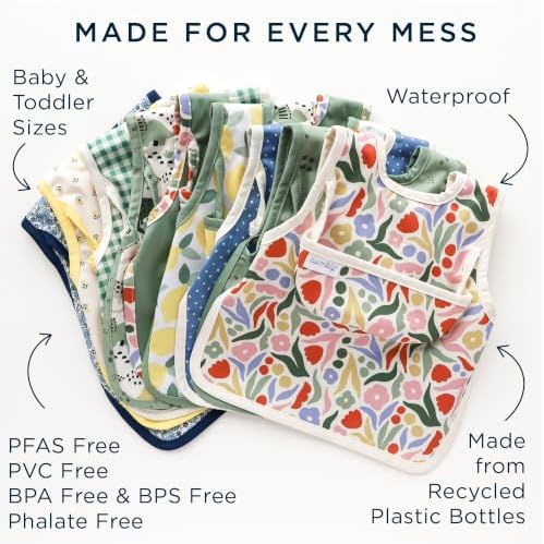 Esembly Bib for Toddler, Waterproof 2 pack - Image 5