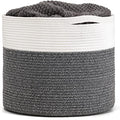 Goodpick Woven Blanket Basket Living Room, Toy Bin by Goodpick