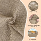 Rocking Chair Cushions Indoor High Back Set - Image 3
