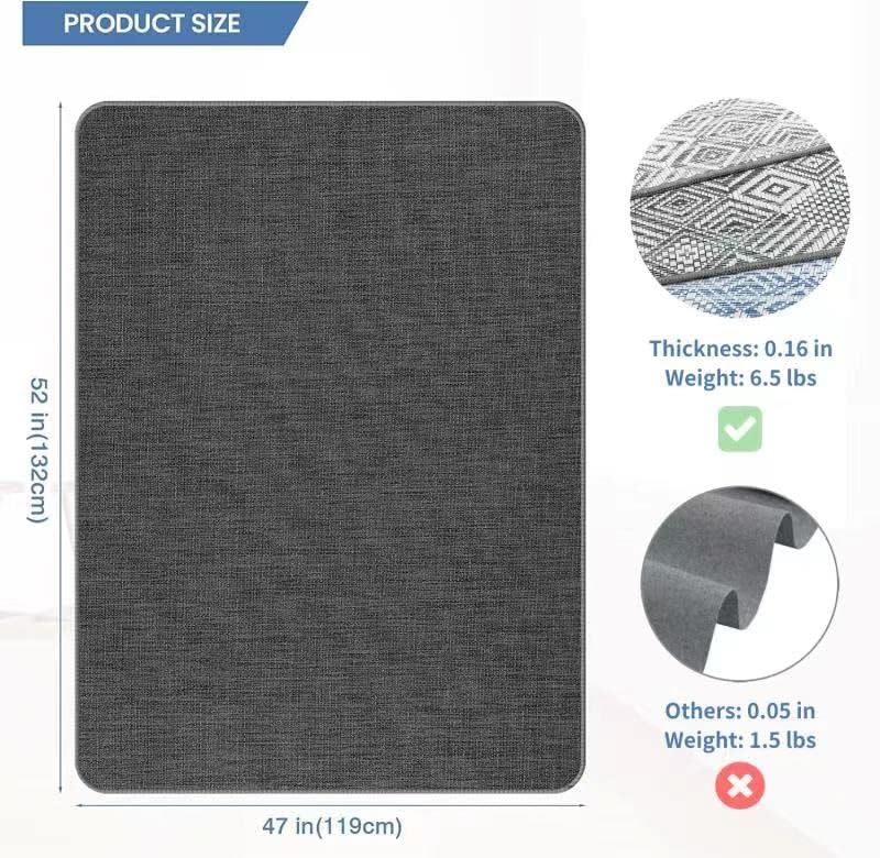 Chair Mat for Hardwood & Tile Floor, Anti Slip, Floor Protector for Home Office - Image 2