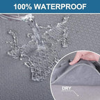 Smiry Waterproof Seat Covers for Dining Room Chairs - Image 3