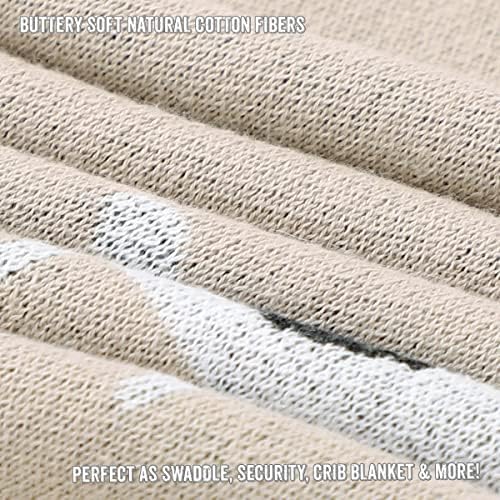 Unisex Cozy Receiving Swaddle Cuddle Stroller Crib Stroller 100% Fine Loomed - Image 5