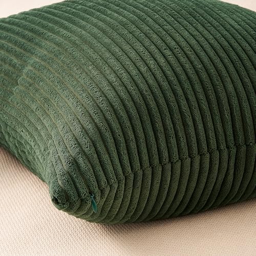 Topfinel Green Rust Throw Pillow Covers 18x18 Inch Set of 4 Mordern Nordic Boho - Image 4