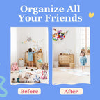 Large Stuffed Animal Storage Hammock 2 Pack | Holds 12 lbs | Corner Stuffed - Image 4