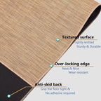 Office Chair Mat for Hardwood Floor Under Desk Rolling Chair - Image 3