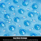 Non Slip Bathtub Shower Mat, Extra Long Bath Mat - Image 3