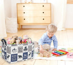 Sanjiaofeng Rectangular Kids Basket Kids Storage Bins, Gift Basket - Image 2