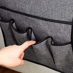 Sofa Armrest Organizer Non-Slip Arm Chair Hanging Caddy Remote Control Holder - Image 3