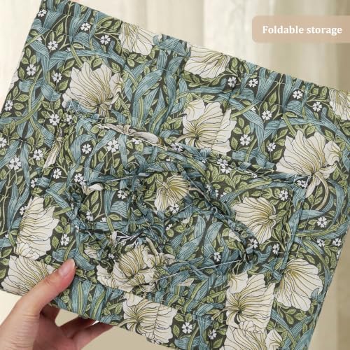 Floral Fabric Storage Basket Car Interior Storage Basket Underwear Sundries - Image 7