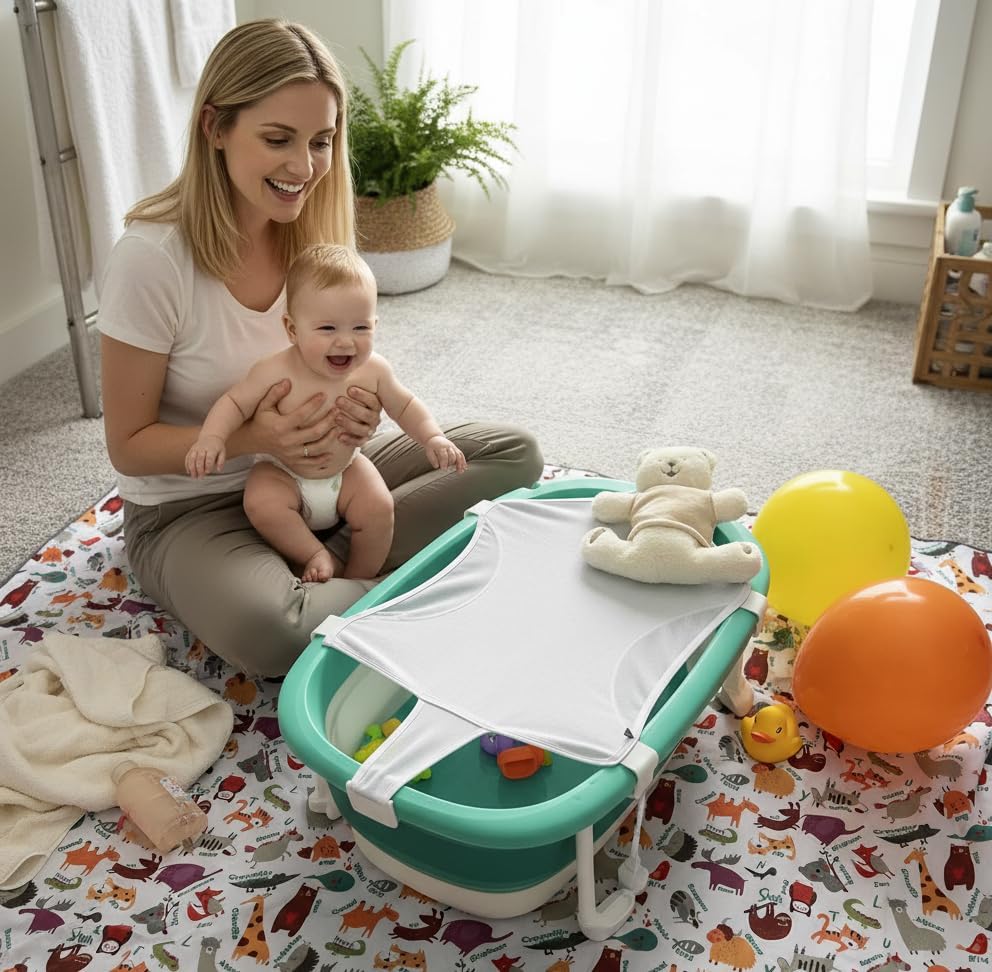 Waterproof High Chair Splat Mat – Machine Washable Floor & Table Protector - Image 5