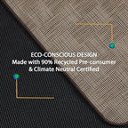 Chair Mat for Hardwood Floor, 50x63 Desk Computer Chair Mat for Hard Wood & - Image 4