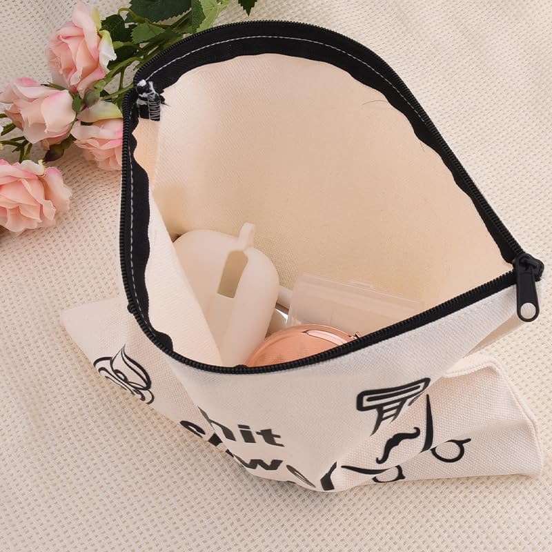 Funny Men Shaver Storage Bag for Dad Husband Father Day Gifts Zipper Makeup - Image 7