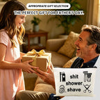 Funny Men Shaver Storage Bag for Dad Husband Father Day Gifts Zipper Makeup - Image 5