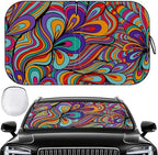 Car Windshield Sun Shade UV Reflector Foldable Front Window SUV by Pleneal