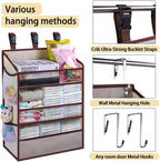 WishJazz XL Hanging Diaper Caddy Organizer - Image 6