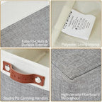 DECOMOMO Small Storage Basket, Closet Storage Bins - Image 5