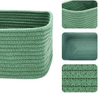 MiniArk Small Storage Baskets for Organizing | Closet Organizer Bins | Shelf - Image 3