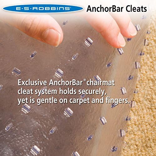 ES Robbins Extra High Pile Carpet ChairMat, Rectangle 72"x96" Straight Edge - Image 3