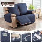 Genina Waterproof Loveseat Recliner Cover Non-Slip, Sofa Cover - Image 3