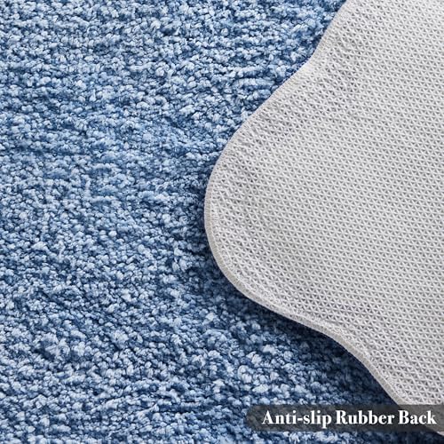 Ohocut Luxury Microfiber Bathroom Rugs, Anti Slip - Image 5