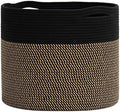 Goodpick Wicker Blanket Basket Living Room, Toy Storage by Goodpick