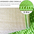 Chenille Bath Mat Non-Slip Microfiber Floor Mat Baby Bath Mat - Image 5