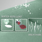 Granbest Premium Water Repellent Wingback Chair Cover 2-Piece High Stretch - Image 3