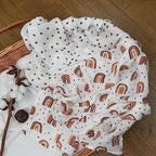 GLLQUEN BABY Receiving Blankets Muslin Swaddle Blanket - Image 4