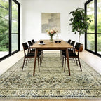 BILEEHOME Vintage Olive Green 6x9 Area Rugs - Image 5