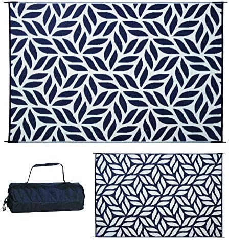 Stylish Camping 256091 6-feet by 9-feet Reversible Mat, Plastic Straw Rug - Image 4
