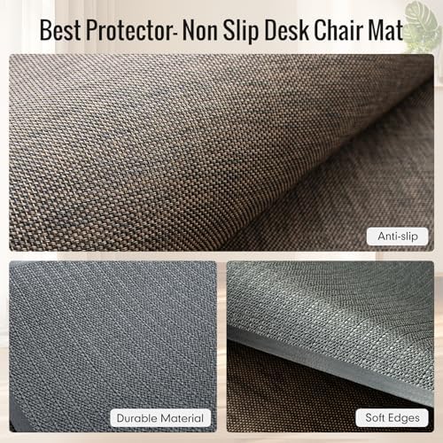 Office Chair Mat, Heavy Duty Floor Protector Rolling Chairs - Image 3