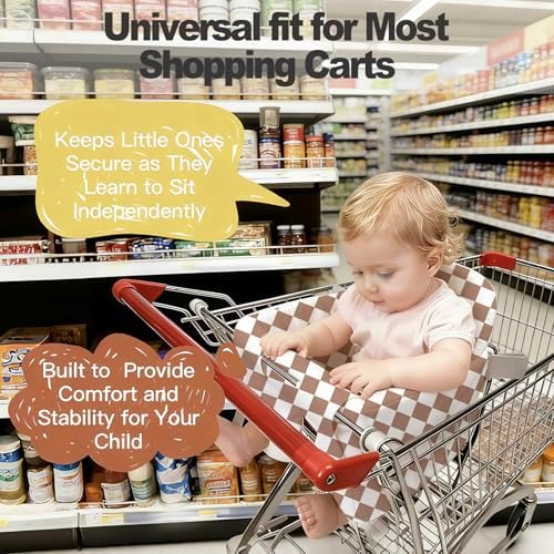 Shopping Cart Seat Cover for Baby, High Chair Cover for Restaurant Seat - Image 5