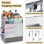 WishJazz XL Hanging Diaper Caddy Organizer - Image 6